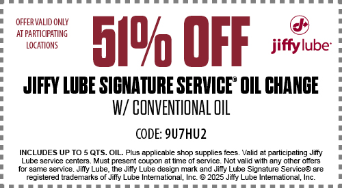 Oil Change Coupon